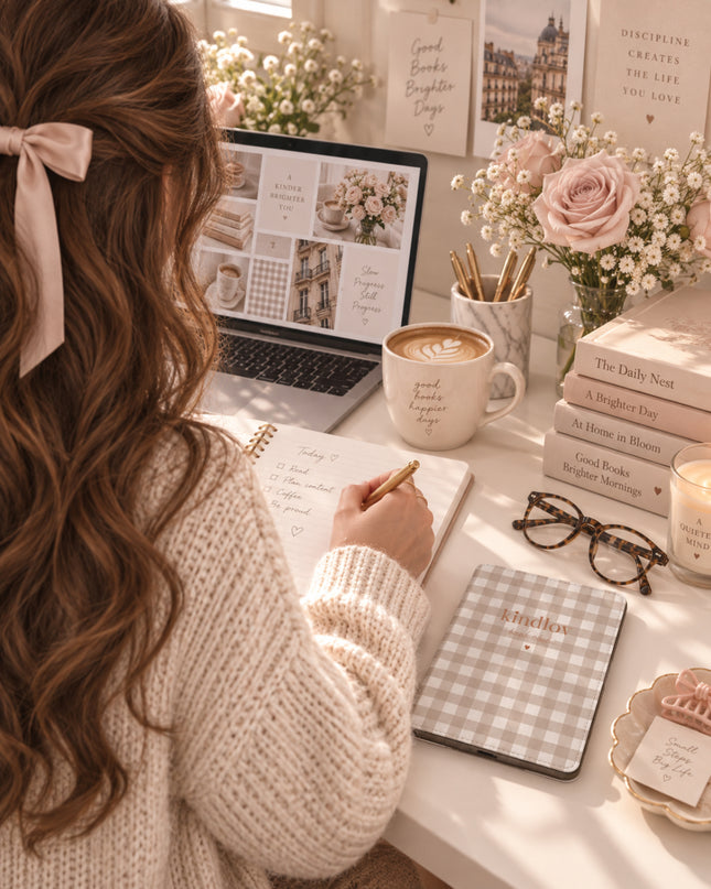 Latte Gingham